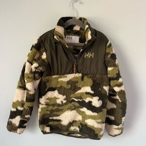 HH Camouflage Fleece Pullover